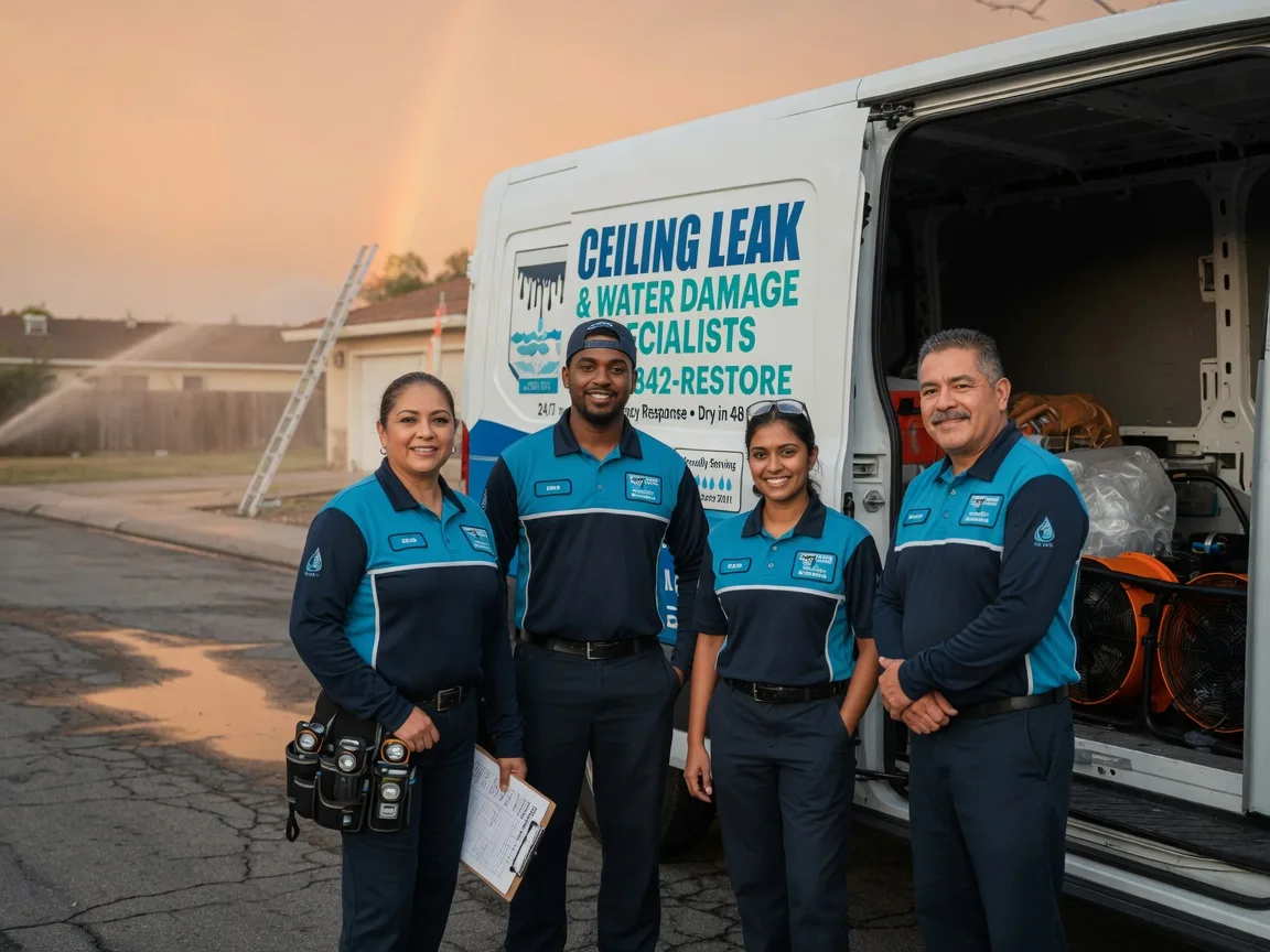 Ceiling Leak Cleanup company in Potter, WI