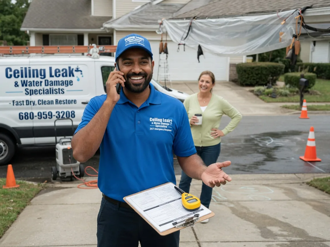 Ceiling Leak Cleanup Potter, WI FAQs