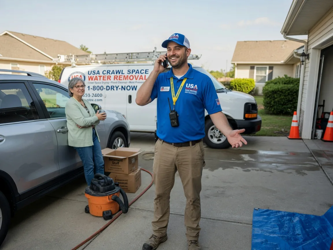 Crawl Space Water Removal Potter, WI FAQs